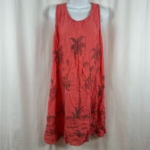 Island Beach sleeveless embellished midi dress S/M